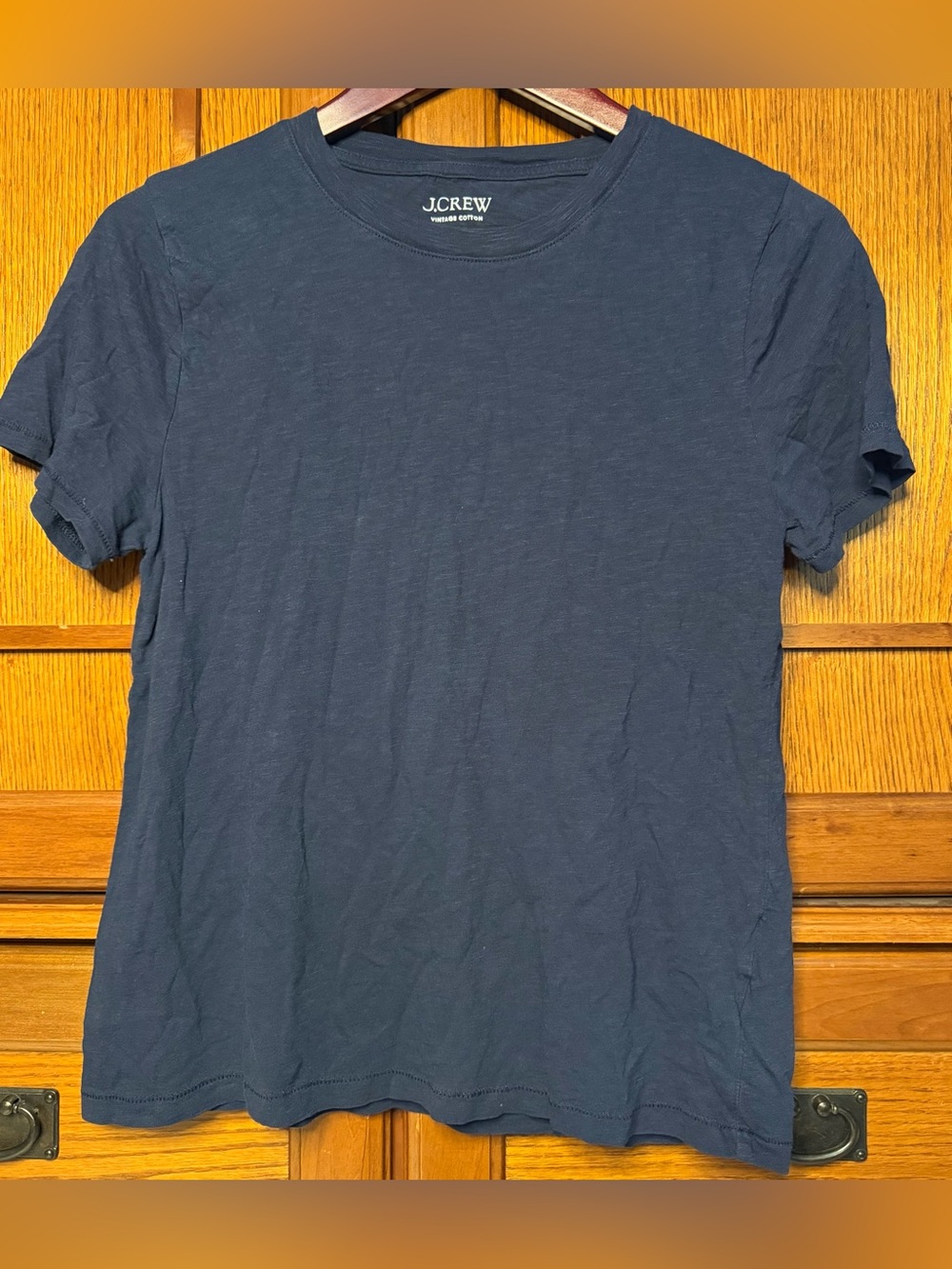 J. Crew Vintage Cotton Re-Imagined Crewneck T-Shirt Tee Classic Layer Casual